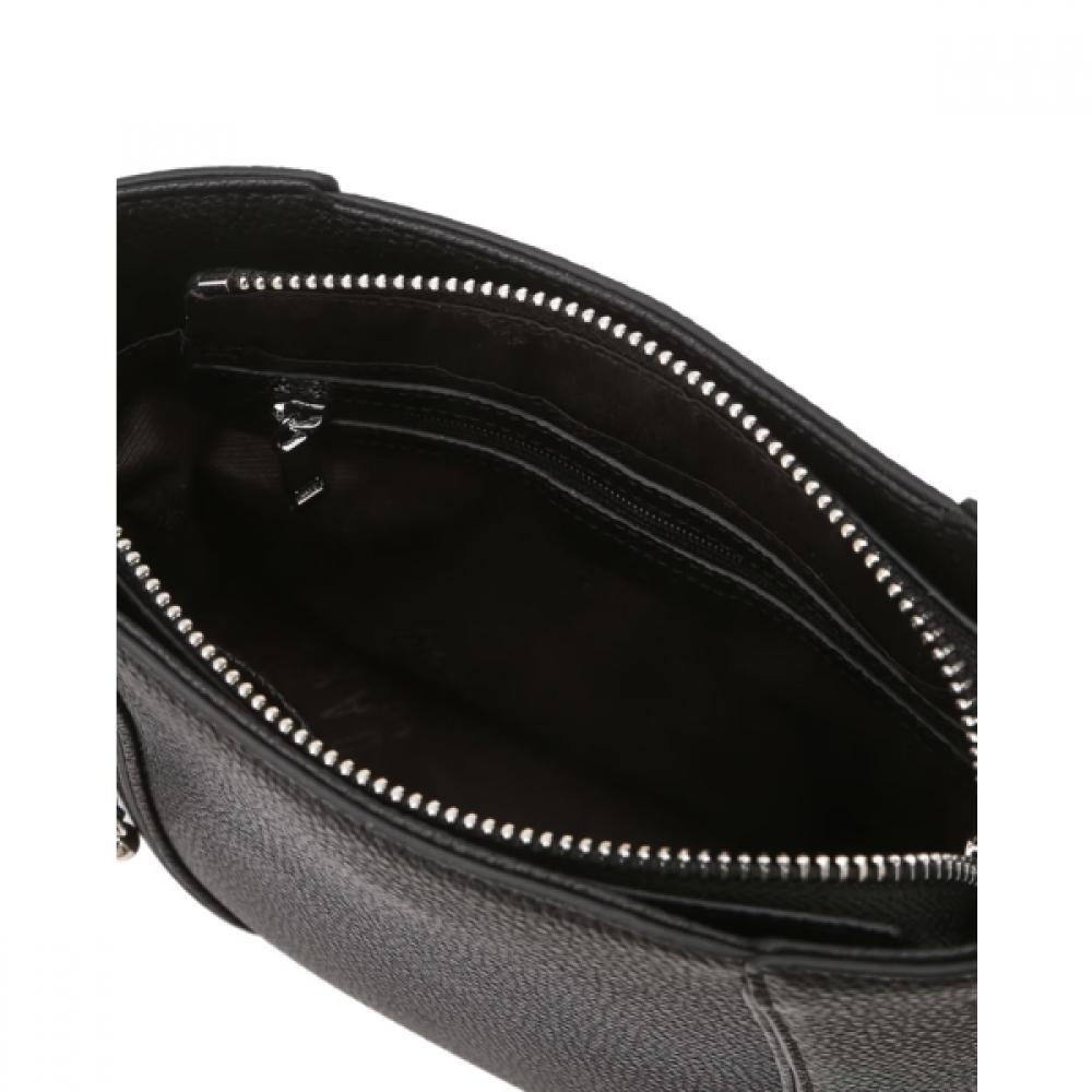 DakS Black Cowhide Flower Charm CroSSbody Bag S Dcba6f556bk