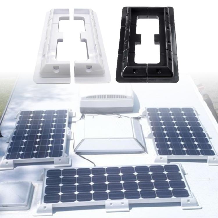 No Drill Solar Panel Mount Brackets Kit ABS Corner Bracket Kit Easy Installation