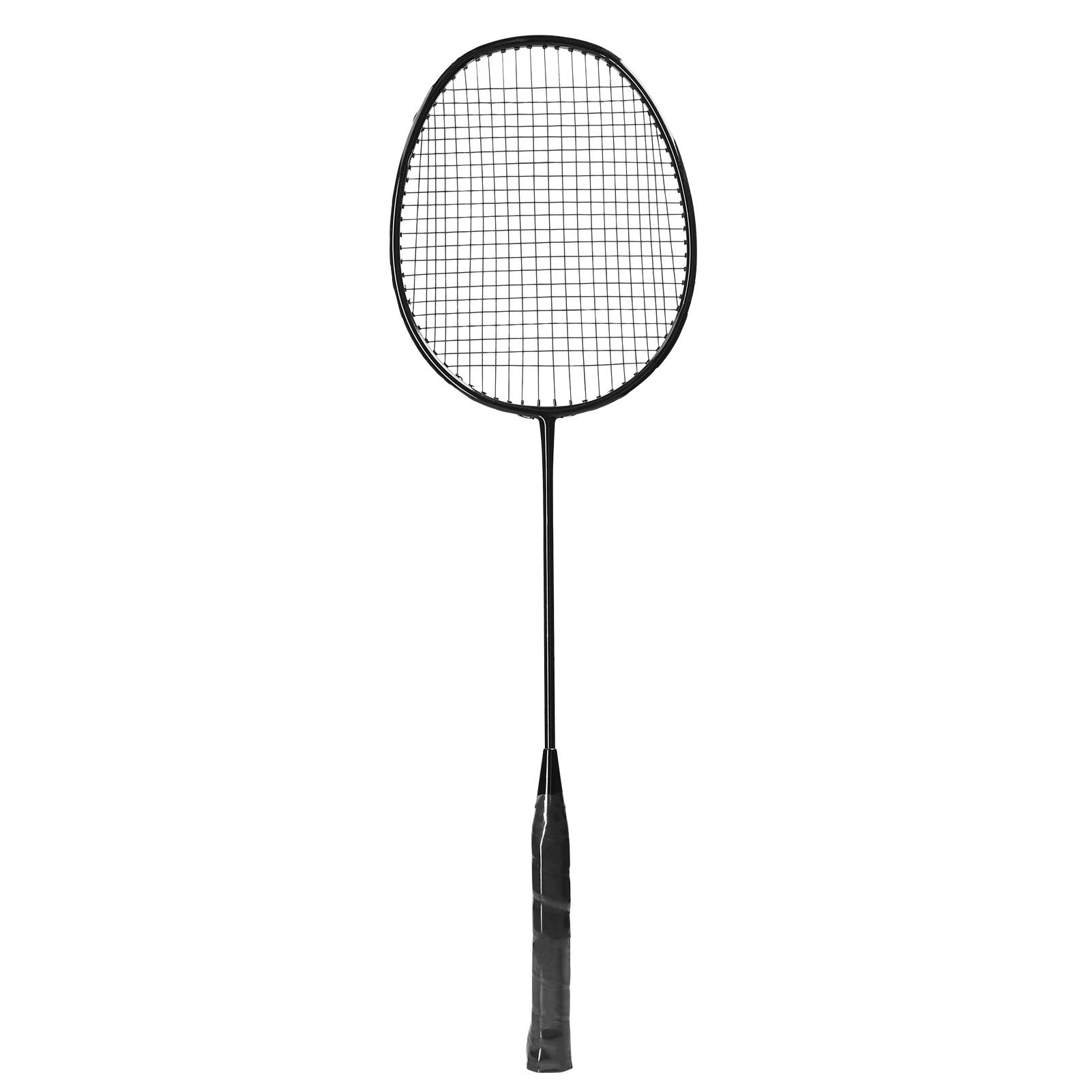 Antrenament Rachetă Badminton Educație Fizică Exercițiu Echipament Sportiv Fier Aliaj Rachetă Badminton one racket negru