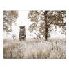 Scandinavian Poster and Print Winter Nature Landscape Canvas Painting Beer Deer Animal Wall Art Picture Nordic Style Home Decor