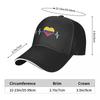 Venezuelan Heartbeat Heart Family Baseball Cap I Love Venezuela Country Flag Sandwich Hats Unisex Adjustable Hats Cap Travel