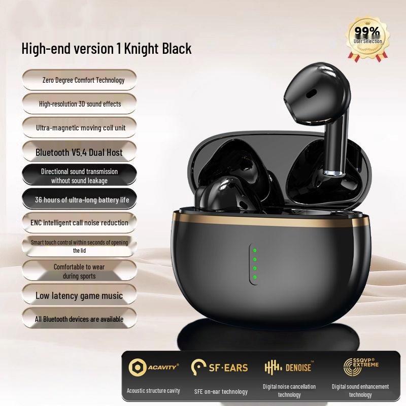 X85 True Wireless Noise-Cancelling Earbuds - Sport & Gaming, High Sound Quality, Long Battery Life, Low Latency.