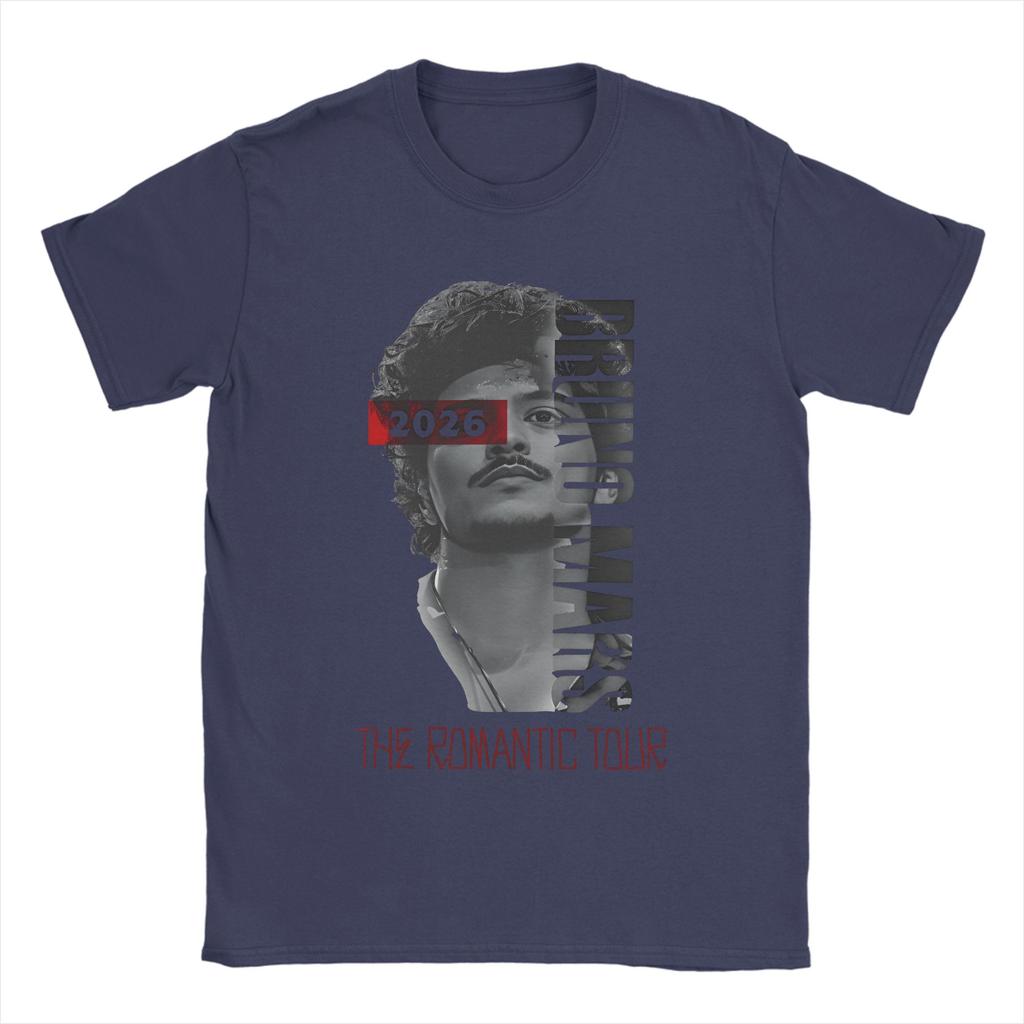 Bruno Mars 2026 THE ROUnisexTIC TOUR Accessories Unisex Women T Shirt 100 Cotton Tee New Arrival Tshirt Clothes