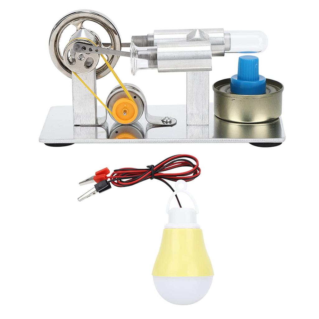 Mini Steam Engine Model Physics Experiment Educational Toy Craft DIY Kids Toy