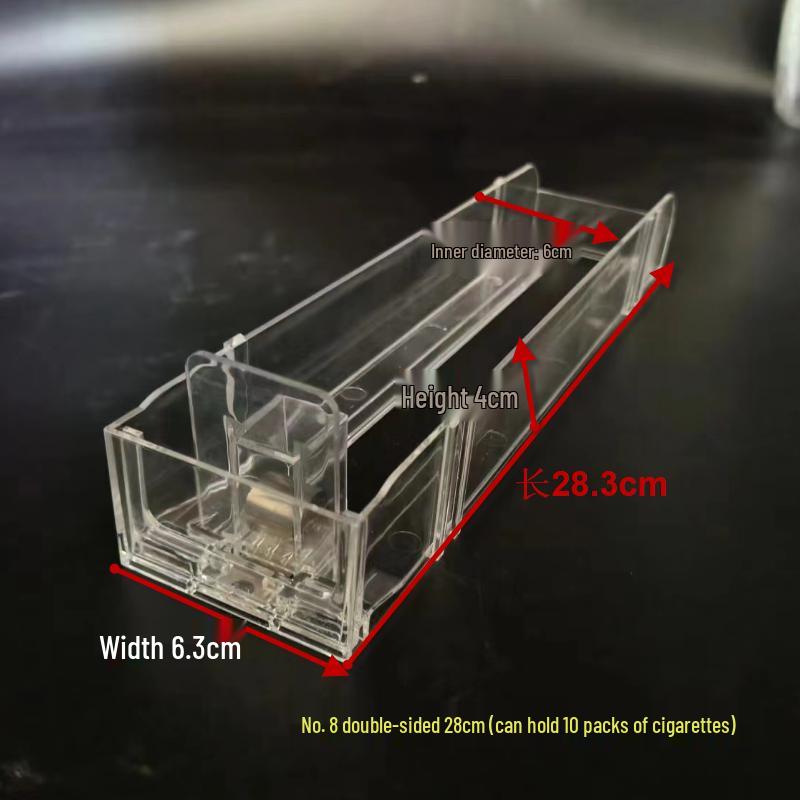 Automatic Pop-Up Cigarette Ejector Display Rack for Supermarket and Specialty Stores