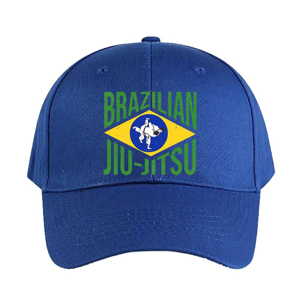 Brazilian JiuJitsu BJJ gift for martial arts lovers Caps Summer Adult Baseball Cap Adjustable with Curved Brim Duckbill Hat