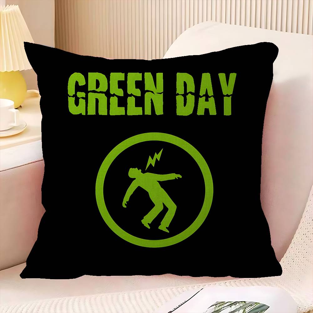 Classic Punk Rock Band GGreen DDay Lucky Dragon pillow cover sofa cushion cover home room decoration children gift