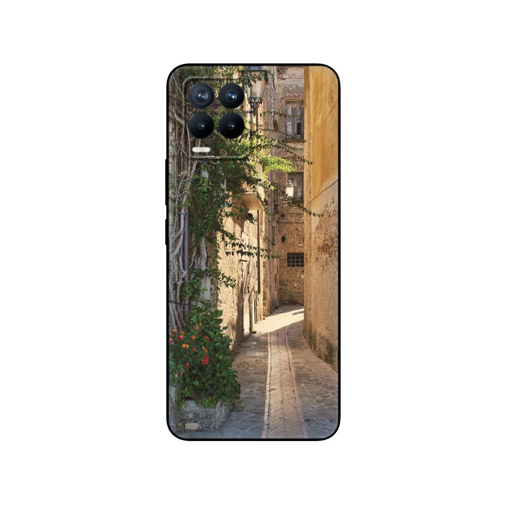 Pre puzdro Realme 8 6,4 palca Zadný kryt Pre puzdro na telefón Realme 8 Pro OPPO Realme8 4G RMX3085 Nárazník Mäkký silikónový 8pro čierne tpu puzdro