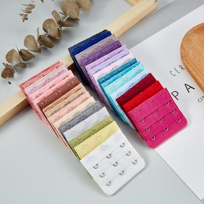 1 Pcs Bh Extender Strap Verlängerung 3 Haken 3 Reihen Unterwäsche Anpassung Taste Frauen Accessoires 5*5,5 Cm