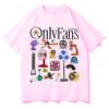 Funny Only Fans Meme Hip Hop Graphic Tshirt Unisexs Women Cotton Casual Tee Shirts Aesthetic High Quality Oversized Loose T Shirt