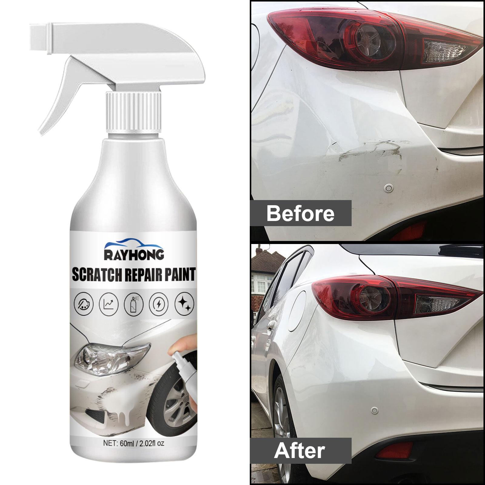 60 ml Oprava škrábanců na auto Nano sprej Oprava laku na auto Odstranění Obnovení škrábanců ve spreji Auto D7C8