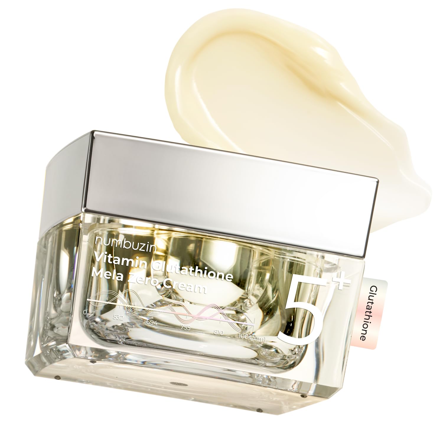 

Нумбузин Нет. 5 Shiratama Глутатион C Mela Zero Крем 50 мл Высокая концентрация глутатиона, витамина С и ниацинамида для тона кожи,