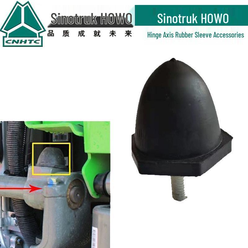 Howo Cab Front Flip Shaft Nylon Bushing and Rubber Sleeve Standard
