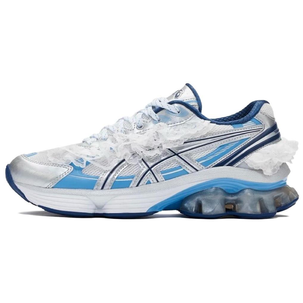 SHUSHU Tong X ASICS Gel Kinetic Fluent White Dive Blue Unisex Sneakers 1203A822-101