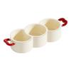 Exquisite Compartmented Snack and Fruit Serving Plate with Draining Feature