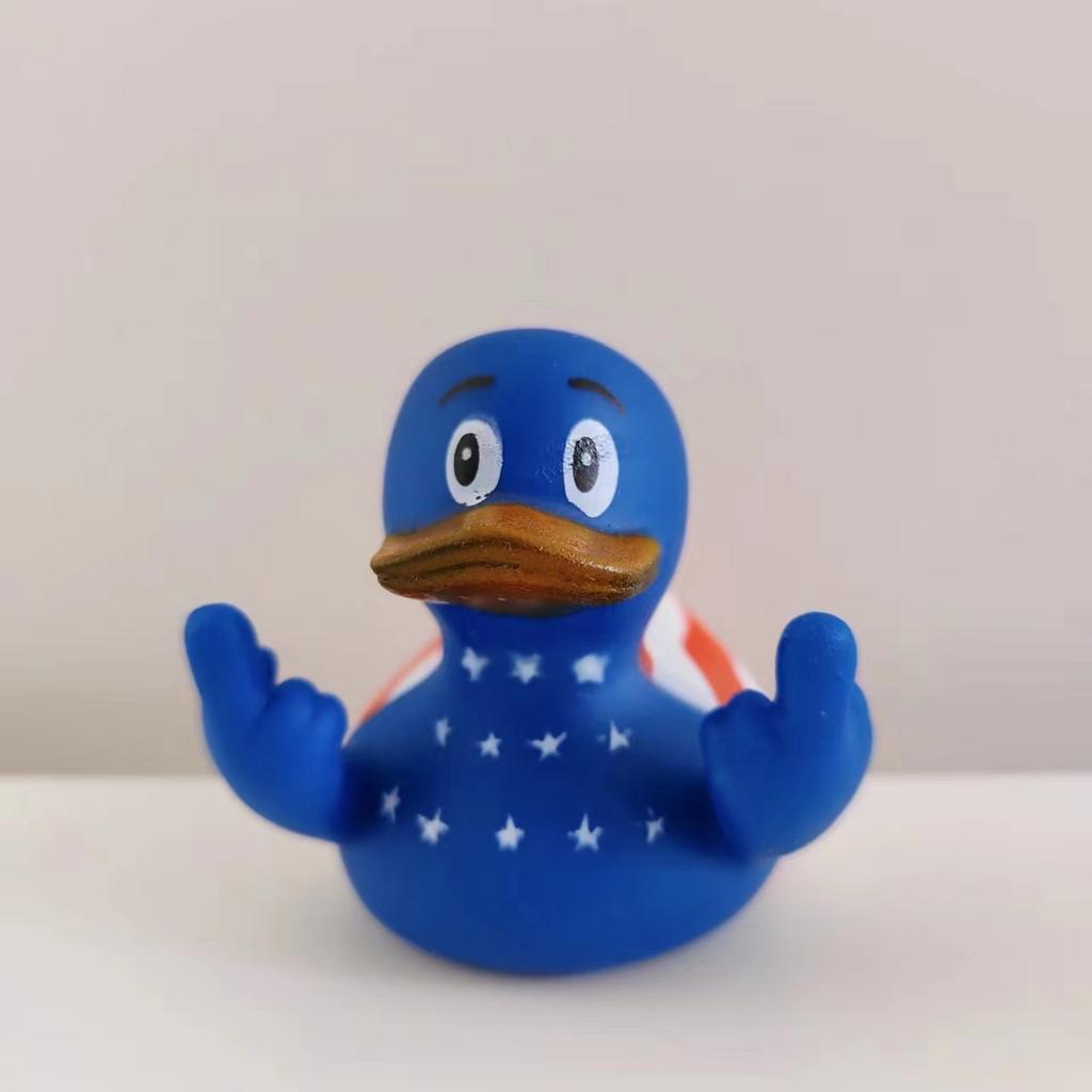 Funny Duck Resin Figurine, Mini Decoration, Kitchen And Garden Table Decoration, Personalized And Creative Home Decorations