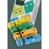 Face Changing Cube Board Card Game Building Blocks Cartoon Wooden Puzzle Montessori Anxiety Stress Relief Toys for Children Kids