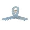 Exquisite Korean Style Medium Size Pvc Shark Hair Claw Clip For Elegant Hairstyles