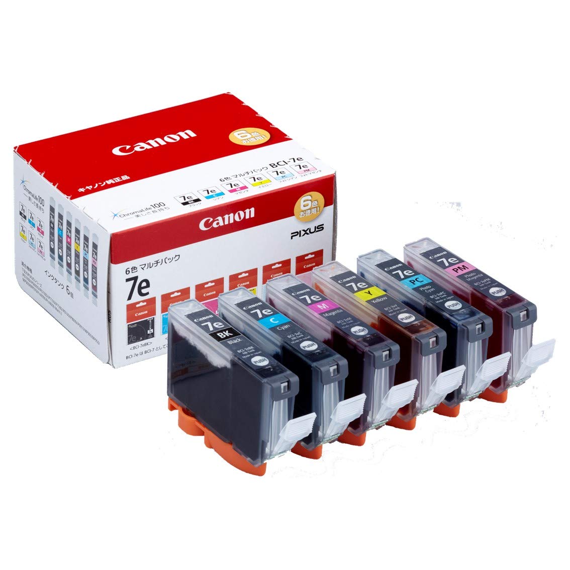 

Багатофункціональний чорнильний контейнер Canon BCI-7e, 6 кольорів