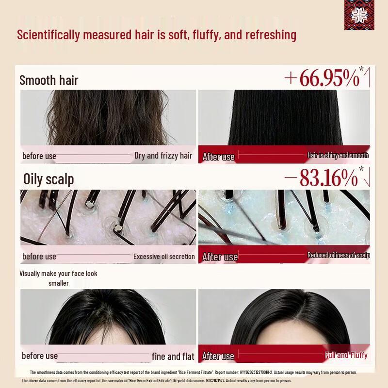 Longfa Xiaozhai Rice Water Scalp Care Shampoo (Oil Control Nourishing)