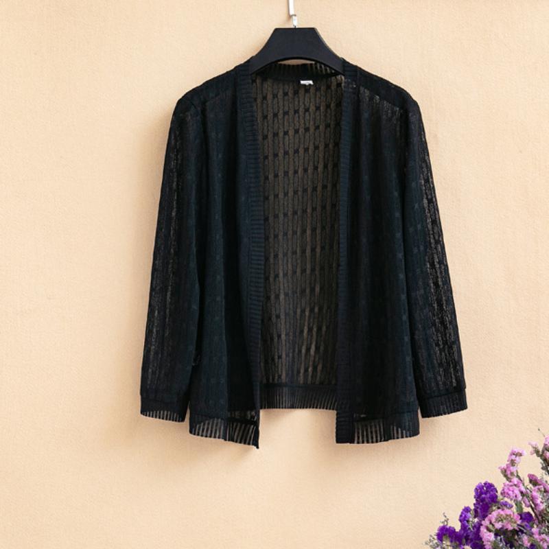 Short Lace Cardigan Summer Thin Jacket Sun Protection Shirt Air-conditioned Shirt Shawl