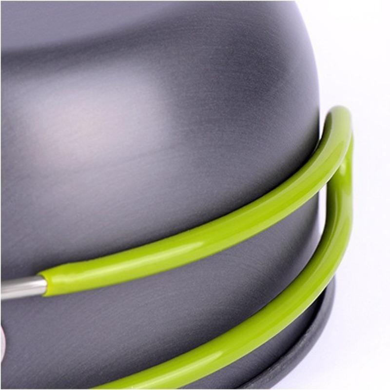 Outdoor Portable Camping Set Pot 101 Set Pot Picnic Cookware 1-2 Person Portable Set Pot