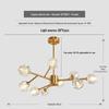 UOSU Modern Nordic Crystal Chandelier