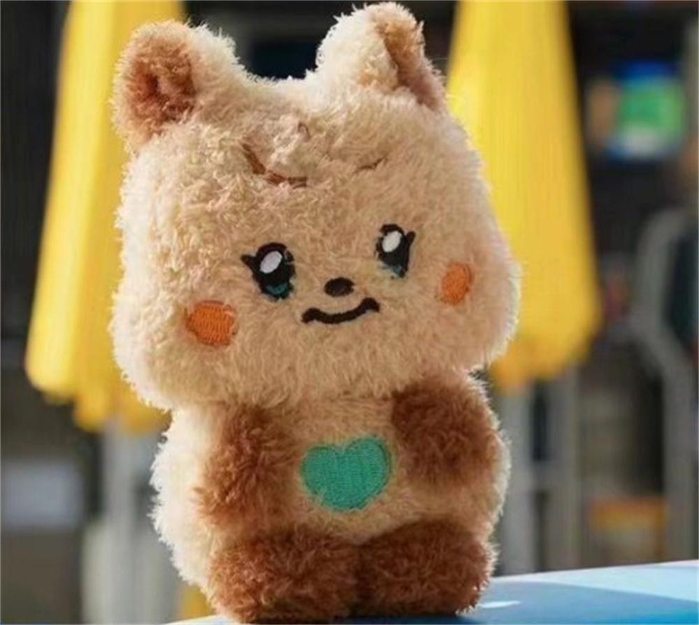 Kpop (G)I-DLE Album I SWAY KLAXON Cartoon Plush Doll Keychian YUQI Soyeon Miyeon Minnie Peripheral Bag Pendant Tabletop Ornament