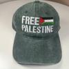 Free Palestine Vintage Embroidered Dad Hat