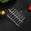 Stainless Steel Toast and Bread Rack for Deep Fryer and Baking Tools Storage
