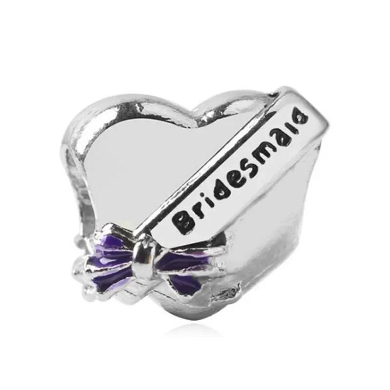 Perles New Love Dad Nan Mom Sister Best Friends pour bracelets à breloques et bracelets DIY pour femmes Fabrication de bijoux Dropshipping