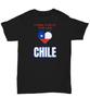Chilean-American Dad T-Shirt- Chile International Student Expat Gifts, Chilean Unisex T-Shirt