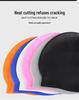 Adult Silicone Swimming Cap: Unisex, Long Hair, Waterproof, Ear Protection, Professional Fit