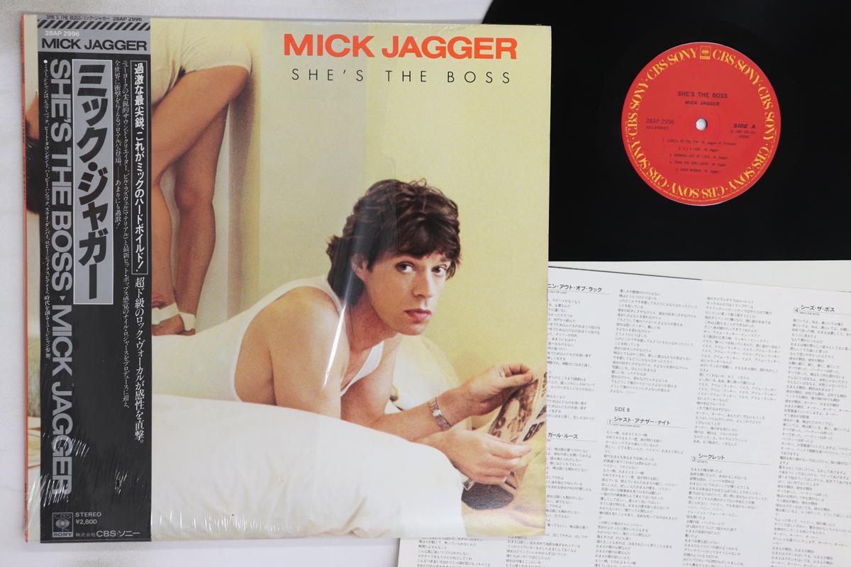 

LP Record MICK JAGGER - She s The Boss 28AP2996 CBS SONY 1985 Japan Obi Rock Used