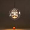 Modern Nordic Globe Ball LED Planet Pendant Light Danish Acrylic Hanging Lamp Living Room Dining Home Decor Suspension Lustre