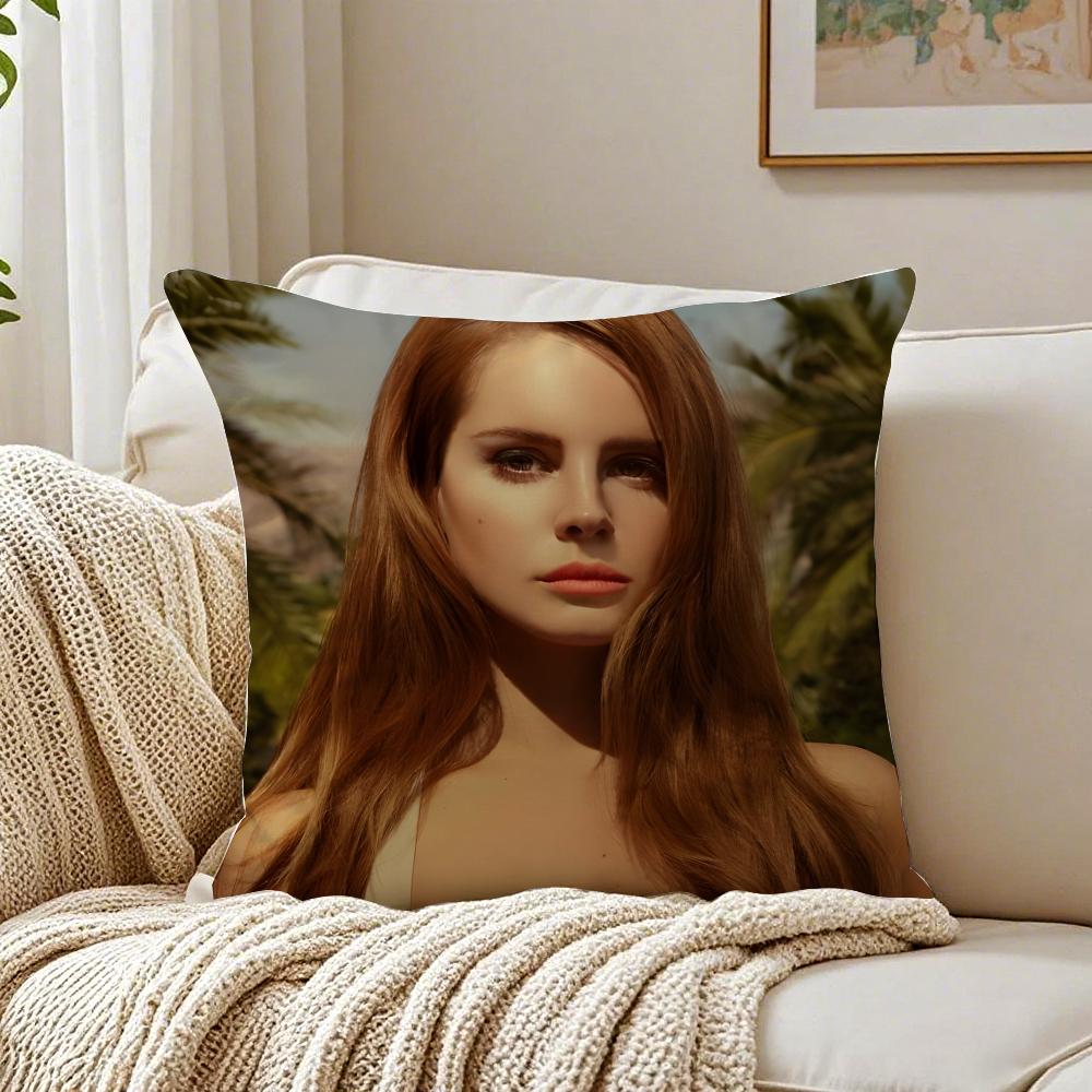 

Pop American Beautiful Singer LLana Del Cushion Cover Pillowcase Antidustmite living Room Sofa Decor Cushion Room 30X30cm