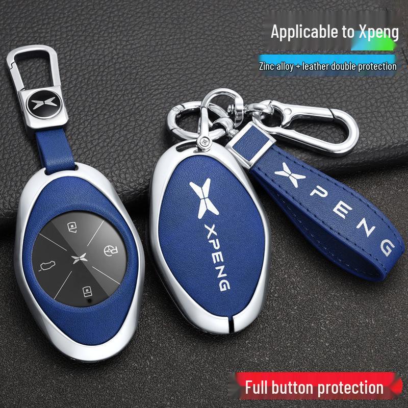 Xpeng P7/G3i Car Key Shell & Case: 2021/2022 Metal Key Holder