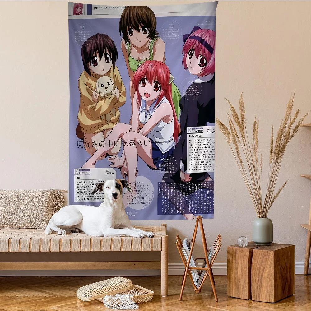 Elfen Lied Anime Colorful Tapestry Wall Hanging Cheap Hippie Wall Hanging Bohemian Wall Tapestries Mandala Wall Hanging Sheets