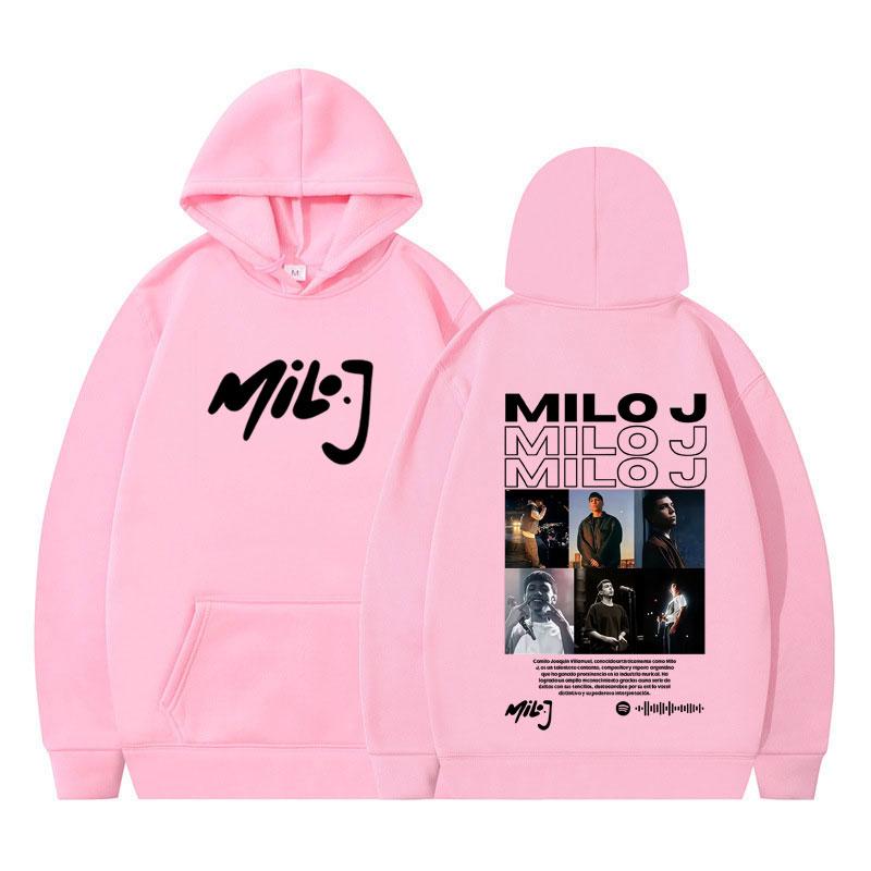 Rapper Milo J Fashion Tour 2026 Print T Shirt Men Fashion T-shirt Summer Short-sleeved Hip Hop Cotton Punk Oversized T-shirts
