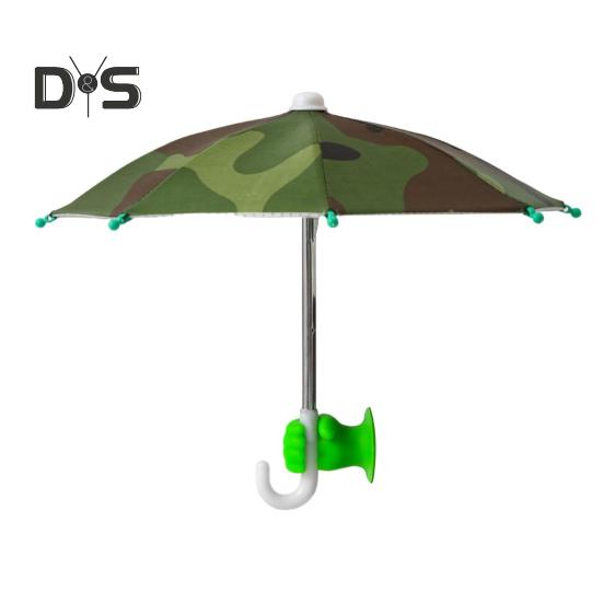 

Зонт для телефона с присоской Fist Защита от ультрафиолета Универсальный мини ветрозащитный козырек от солнца Зонт для мобильного телефона Аксессуары для телефона камуфляжный