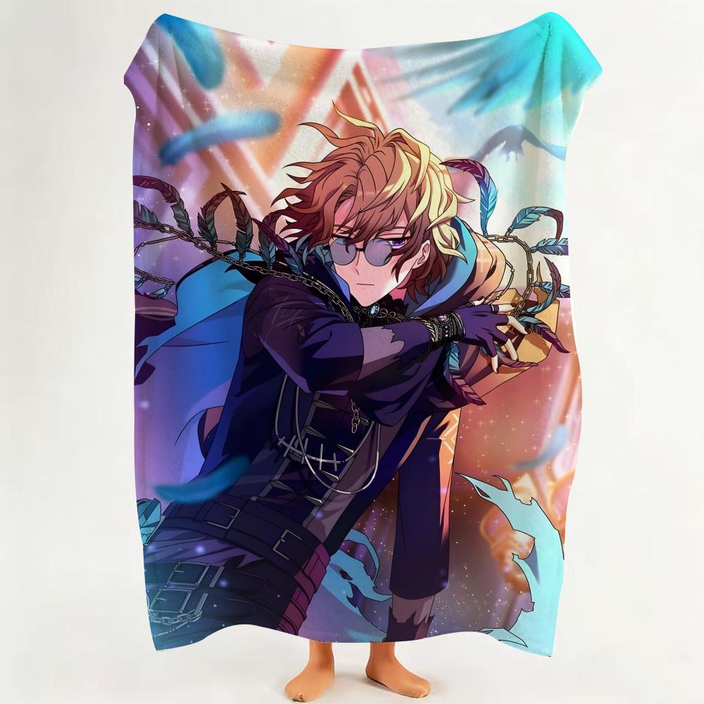 Novel W Wizard's P Promise Flannel Blanket Suitable for Sofa Living Room Bedroom