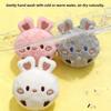 Bunny Shape Dog Chew Toy Colorful Puppy Squeaky Toy Cute Pet Bouncy Ball  Fetch Game