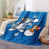 Tom and Jerry2 Flannel Blanket, High quality Comfortable for All Seasons, Home Decor, Warmth and Comfort