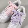 Fashion 1.3cm Wide Plush Shoelaces for Casual Shoes Sneakers Flat Shoes 80/100/120/140/160cm
