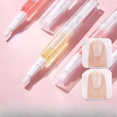 Nail Nourishing Oil Nail Care OilNail GlueSoft BrushCare Nourishing Pen Remove Dead Skin Hangnails Edge Repair, Damage