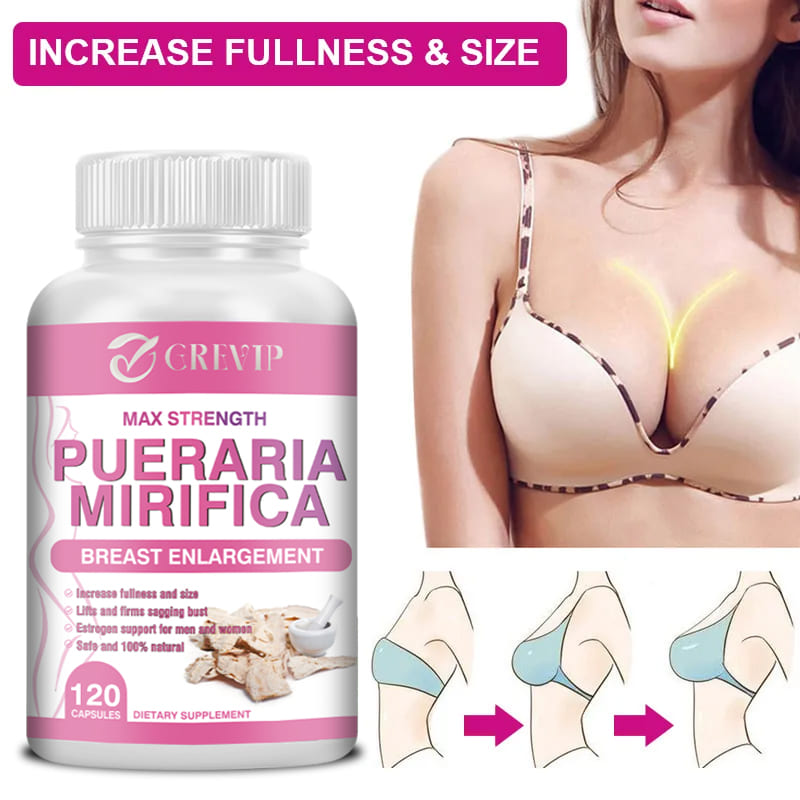 GREVIP Pueraria Mirifica Supplement, Containing a 10:1 Concentrated Extract, All-natural, Immune Support.