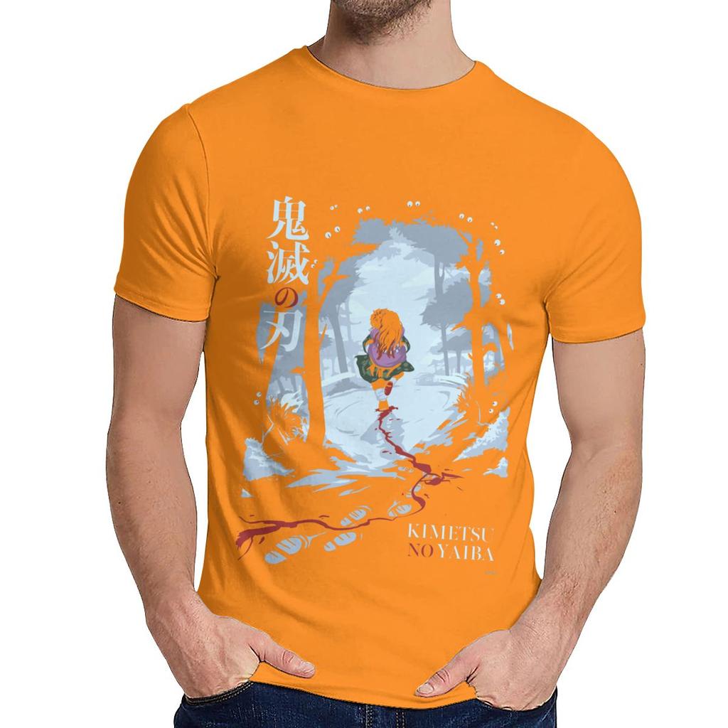 Great Kimetsu No Yaiba T Shirt Man S Arrival Amazing Classic O Neck Top Tee
