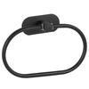 Rustproof Towel Ring Hook Wall Mounted Self-adhesive Towel Holder Hand Towel Holder  Bedroom Use