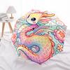 1pc Chibi Dragon Umbrella - Auto Open Close, Portable Design, 8-Rib Outdoor Umbrella, Festival Gift for Fans, Travelers & Daily Use.F027