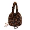 Fashion and Beautiful Plush Bucket Bag, New Fashion Trendy Women's One-shoulder Cross-arm Women's Bag
